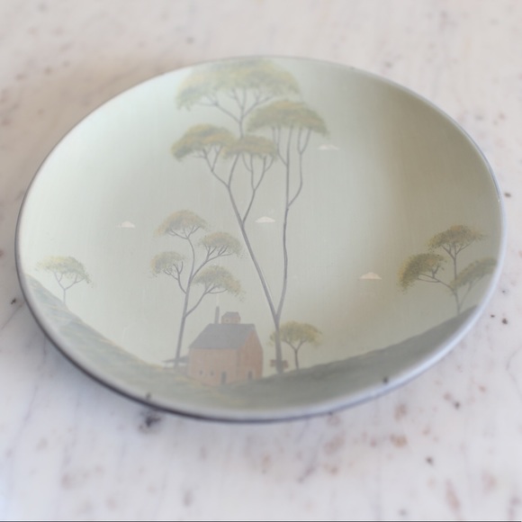 Hand painted decorative plate - Picture 2 of 5